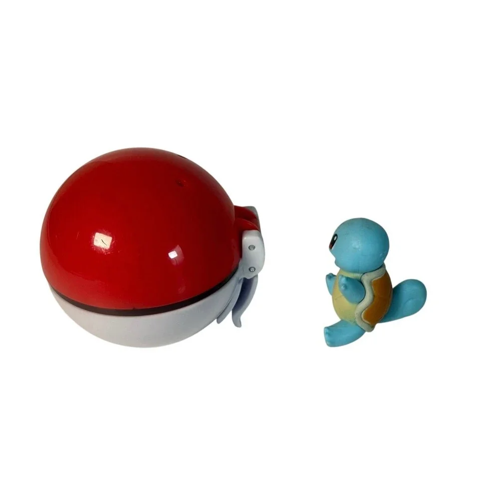Squirtle Pokemon Sitting Winking WCT Figure Wicked Cool Toys - 1.5